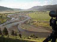 Lamar River near the confluence with Soda Butte Creek -1