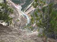 Yellowstone River and Canyon near Tower Fall - 2